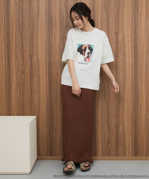 forksy.(フォルクシー)の「【forksy.】【THE SATURDAY EVENING POST】別注 アソート グラフィック半袖Tシャツ(Tシャツ/カットソー・レディース・ホワイト系1/グレイッシュベージュ/ホワイト系2・FREE)」の17枚目の写真