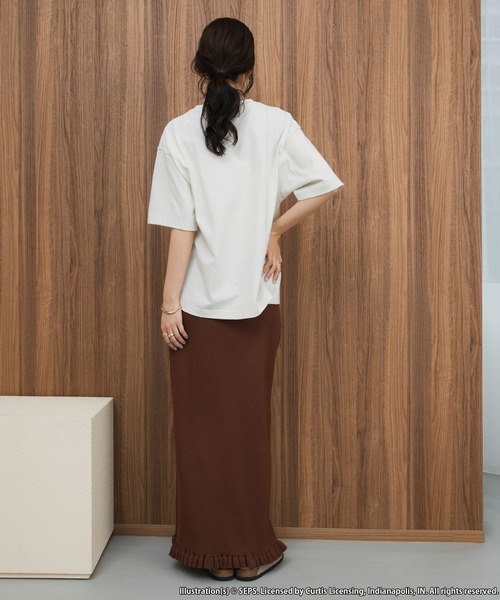 forksy.(フォルクシー)の「【forksy.】【THE SATURDAY EVENING POST】別注 アソート グラフィック半袖Tシャツ(Tシャツ/カットソー・レディース・ホワイト系1/グレイッシュベージュ/ホワイト系2・FREE)」の20枚目の写真