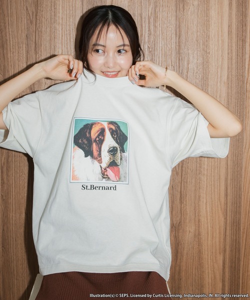 forksy.(フォルクシー)の「【forksy.】【THE SATURDAY EVENING POST】別注 アソート グラフィック半袖Tシャツ(Tシャツ/カットソー・レディース・ホワイト系1/グレイッシュベージュ/ホワイト系2・FREE)」の21枚目の写真