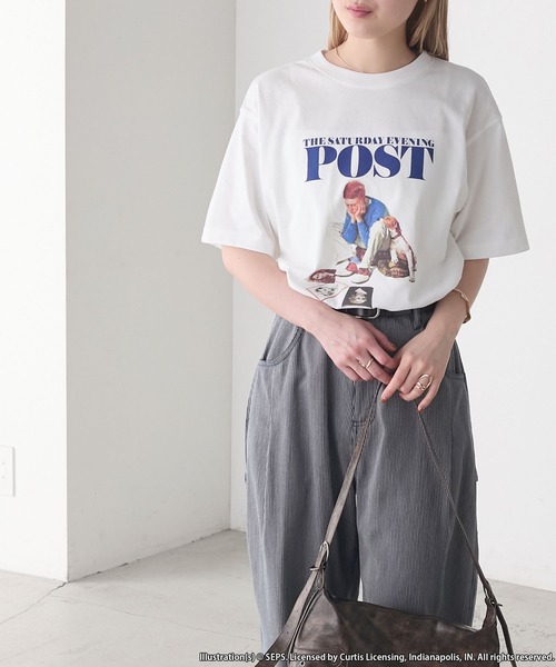 純銀　トゥーイーティー forksy.】【THE SATURDAY EVENING POST】別注 アソート グラフィック