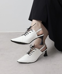 Dolce&Gabbana レースアップ ポインテッドトゥ ブラック サイズ8 Dolce&Gabbana レースアップ ポインテッドトゥ ブラック サイズ8