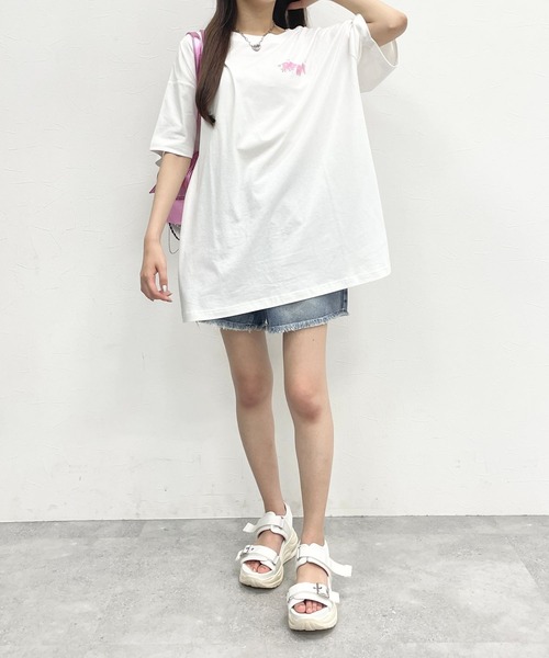 repipi armario（レピピ アルマリオ）の「SHIBUYAフォトTワンピース（ワンピース・キッズ・ピンク/ブラック/ホワイト・SMALL/LARGE/MEDIUM）」の14枚目の写真