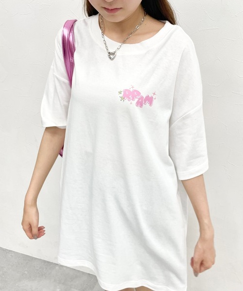 repipi armario（レピピ アルマリオ）の「SHIBUYAフォトTワンピース（ワンピース・キッズ・ピンク/ブラック/ホワイト・SMALL/LARGE/MEDIUM）」の15枚目の写真