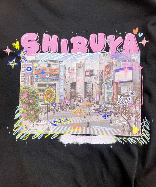 repipi armario（レピピ アルマリオ）の「SHIBUYAフォトTワンピース（ワンピース・キッズ・ピンク/ブラック/ホワイト・SMALL/LARGE/MEDIUM）」の4枚目の写真