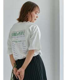 ehka sopo | ヴィンテージ加工プリントTシャツ(Tシャツ/カットソー)