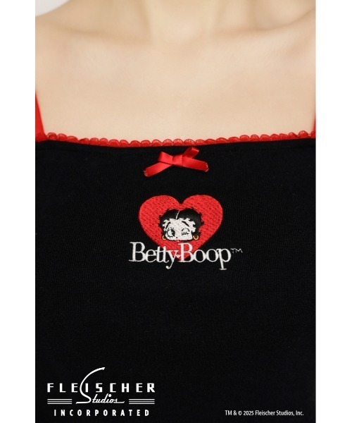 Betty Boop x SLY RIBBON CAMI ベティブープ スライ リボン