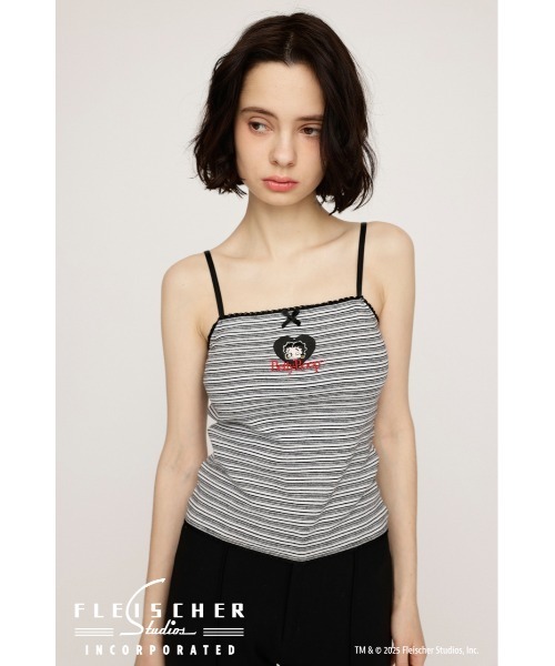 レディーペネロープのライフスタイルの秘密￼ Betty Boop x SLY RIBBON CAMI ベティブープ スライ リボン