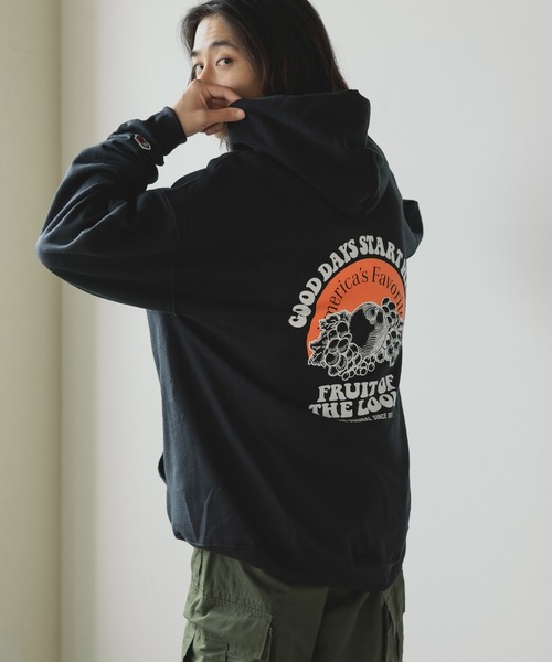 FRUIT OF THE LOOM - BALZAC  パーカー フルーツ裏毛ジップパーカー／FRUIT OF THE LOOM(フルーツオブザ