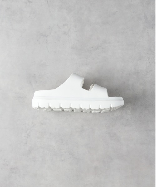 Right-on（ライトオン）の「ダブルベルト厚底サンダル（サンダル・レディース・ホワイト/ブラック・S/M/L）」の6枚目の写真