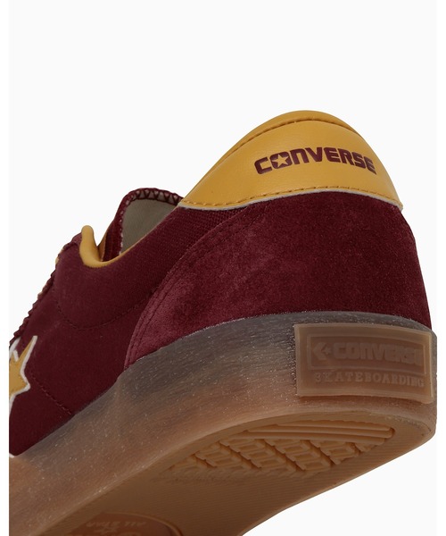 CONVERSE SKATEBOARDING（コンバーススケートボーディング）の「ROADCLASSIC SK OX / ロードクラシック　ＳＫ　ＯＸ（スニーカー・メンズ・バーガンディー・10.5/9.5/9/8.5/8/7.5/7/6.5/5.5/5/4.5/4）」の3枚目の写真