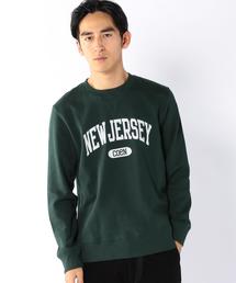 coen | プリントクルーネックスウェット(スウェット)