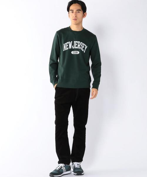 coen（コーエン）の「プリントクルーネックスウェット（スウェット・メンズ・ダークグリーン/マスタード/ブラック・LARGE/X-LARGE/MEDIUM/SMALL）」の14枚目の写真