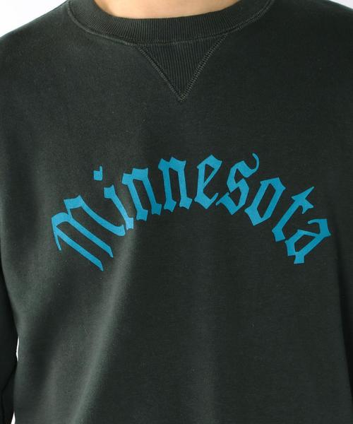 coen（コーエン）の「プリントクルーネックスウェット（スウェット・メンズ・ダークグリーン/マスタード/ブラック・LARGE/X-LARGE/MEDIUM/SMALL）」の9枚目の写真