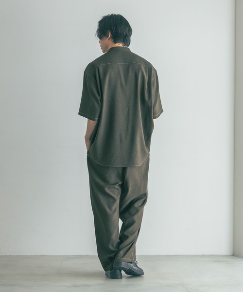 LOWRYS FARM（ローリーズファーム）の「ホップサックイージーパンツ　 290343（その他パンツ・メンズ・チャコールグレー/ダークブラウン・MEDIUM/LARGE）」の5枚目の写真
