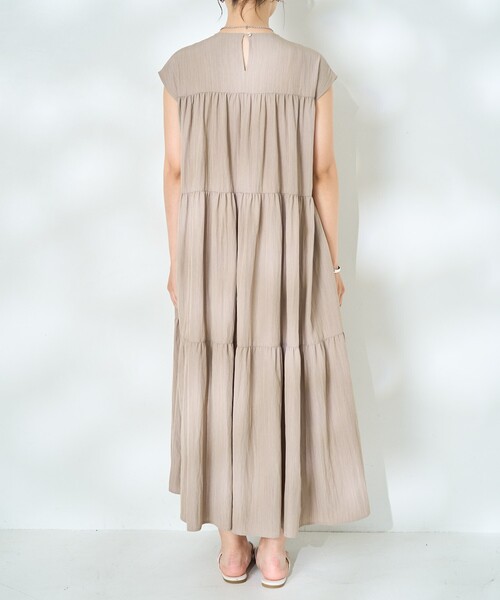 Breeze Cool ティアード ワンピース size SHORTあり］Breeze Cool ティアード ワンピース