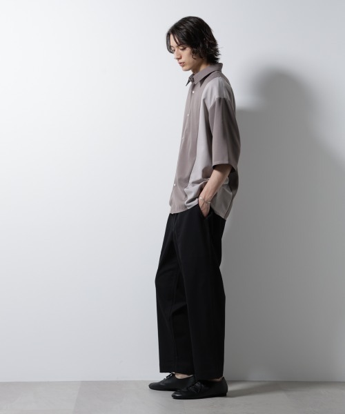 NANO universe(ナノユニバース)の「リネンミックスリラックスイージーパンツ(その他パンツ・メンズ・ベージュ系その他/ブラウン/ブラック・L/M/S)」の10枚目の写真