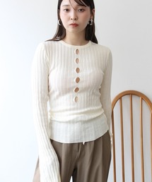 【美品】Style Sea スタイルシー パールロングジレ ノーカラーロングジレ | Chou Chou