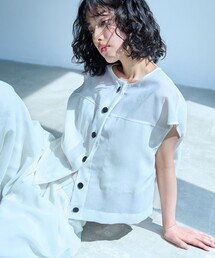 CAST:（キャストコロン）の「【着用しわ軽減/セットアップ対応】シアージレ（ベスト）」