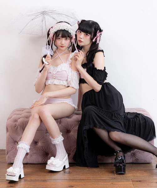 ディアマイラブ 水着 レースアップリボン水着（水着）｜DearMyLove（ディアマイラブ