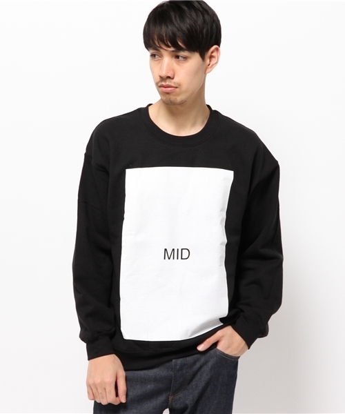 MYE-DO'（マイ・ドゥ）の「GD クルースウェット "MID"（スウェット・メンズ・ホワイト/ブラック・X-LARGE/LARGE/MEDIUM）」の15枚目の写真