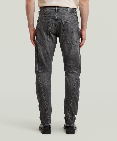 G-STAR(ジースター)の「CONTOR 3D SLIM JEANS/ヴィンテージライク立体裁断スリムテーパードジーンズ(デニムパンツ・メンズ・ブラック系その他・31/30/30/30/29/30/28/30/27inch/26inch/32/30/33/30/34/30)」の2枚目の写真