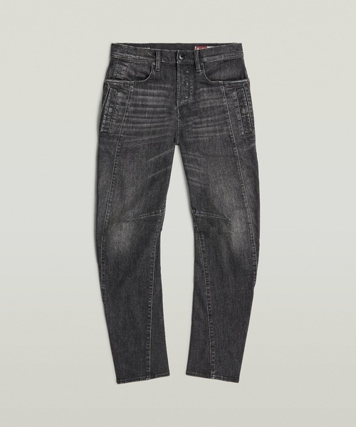 G-STAR(ジースター)の「CONTOR 3D SLIM JEANS/ヴィンテージライク立体裁断スリムテーパードジーンズ(デニムパンツ・メンズ・ブラック系その他・31/30/30/30/29/30/28/30/27inch/26inch/32/30/33/30/34/30)」の6枚目の写真