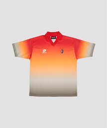 Lotto サッカーシャツ オレンジ 17番 セール】LOTTO PIPING GAME SHIRTS（Tシャツ/カットソー）｜LOTTO