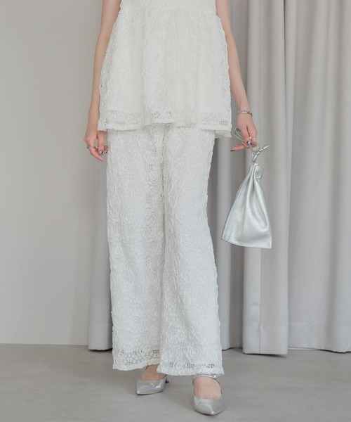 ☆ドイツ発*BERSHKA*新作*ワイドレッグパンツ/WHITE☆ Bershka ultra wide leg jeans in white | ASOS