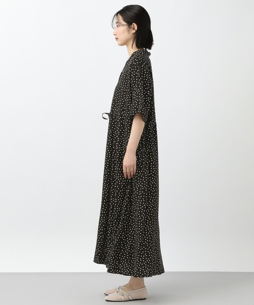 セール】《natural by clip》レーヨンドットオープンカット