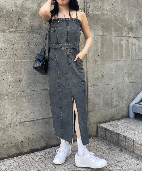 国内発送★MONCLER★Robe デニムワンピース denim logo charm dress – BUNNY APARTMENT