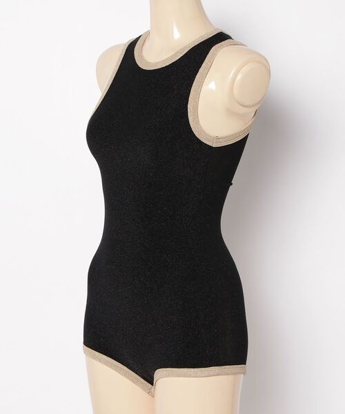 DLESS(ドレス)の「American sleeve bodysuits/アメリカンスリーブボディスーツ(Tシャツ/カットソー・レディース・ブラック×ゴールド/ゴールド×ブラウン・X-SMALL/SMALL)」の16枚目の写真