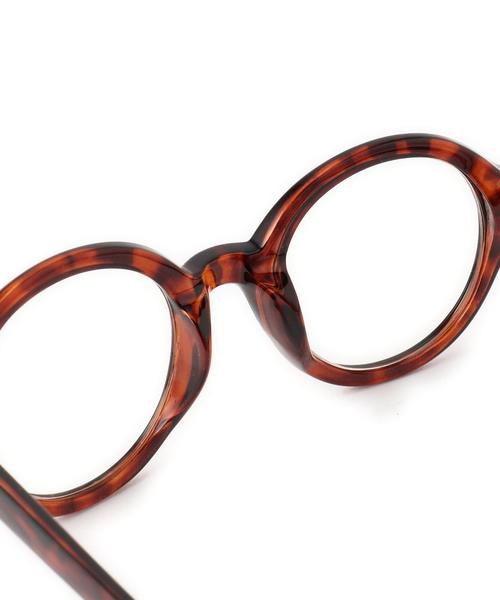 green label relaxing（グリーンレーベルリラクシング）の「CLEAR BROW BOSTON メガネ◆（メガネ・メンズ・ブラック/ブラウン・フリー）」の3枚目の写真