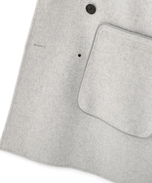 ◇ソフトウールリバーオーバーPコート（ピーコート）｜LE PHIL