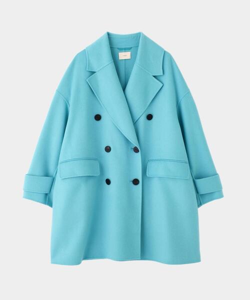 ◇ソフトウールリバーオーバーPコート（ピーコート）｜LE PHIL