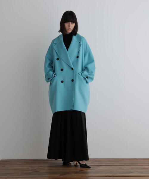 ◇ソフトウールリバーオーバーPコート（ピーコート）｜LE PHIL