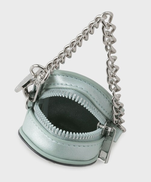 OPAQUE.CLIP（オペークドットクリップ）の「トロピカルメタリックバッグチャーム（チャーム・レディース・アイボリー系/ライトグリーン系/イエロー/ブラック・00）」の10枚目の写真