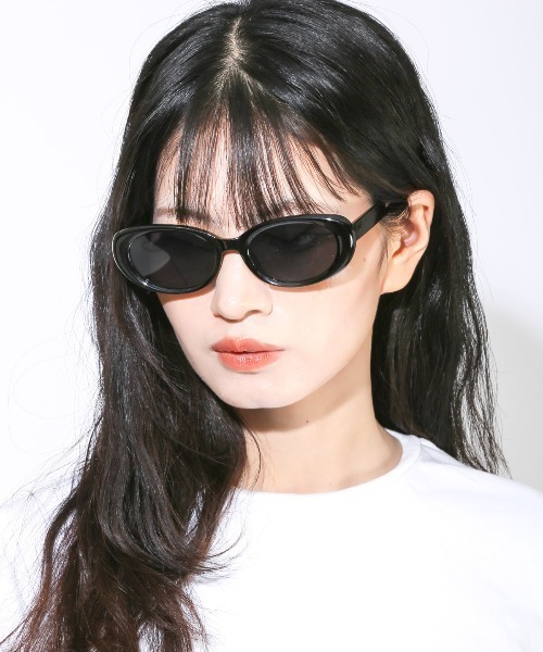 LUXSTYLE(ラグスタイル)の「オーバルサングラス(サングラス・メンズ・ブラウン/ブラック・FREE)」の7枚目の写真