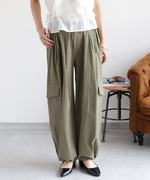 cepo（セポ）の「〈2way〉ドロストイージーカーゴパンツ（カーゴパンツ・レディース・ブラウン/オリーブ/ブラック・M）」の22枚目の写真