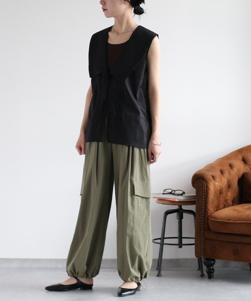 2way〉ドロストイージーカーゴパンツ（カーゴパンツ）｜cepo（セ