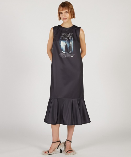 PRANK PROJECT（プランクプロジェクト）の「「スリラー」グラフィックドレス / "Thriller" Graphic Dress（ワンピース・レディース・ブラック・36/38）」の2枚目の写真
