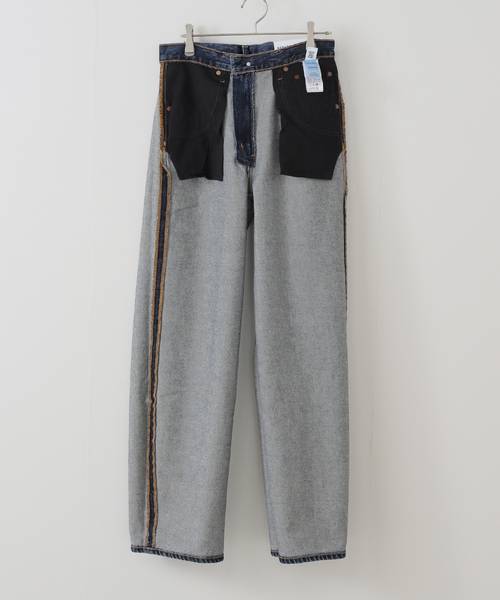 AGOLDE（エーゴールドイー）の「AGOLDE/エーゴールドイー LOW CURVE JEAN（デニムパンツ・レディース・ネイビー・24/25/26/27）」の14枚目の写真