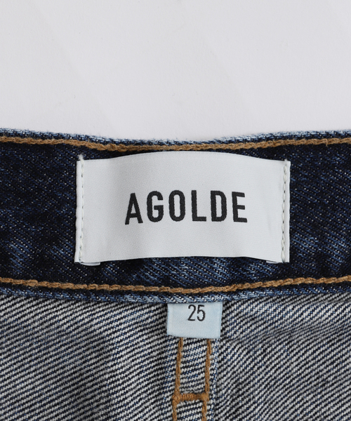 AGOLDE（エーゴールドイー）の「AGOLDE/エーゴールドイー LOW CURVE JEAN（デニムパンツ・レディース・ネイビー・24/25/26/27）」の13枚目の写真