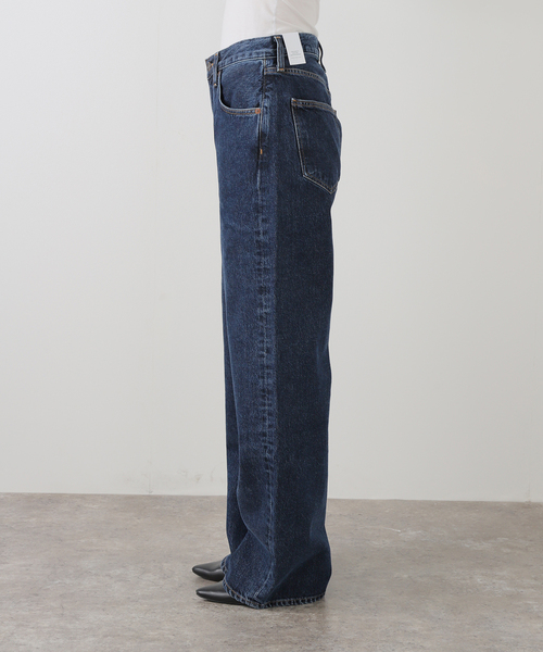 AGOLDE（エーゴールドイー）の「AGOLDE/エーゴールドイー LOW CURVE JEAN（デニムパンツ・レディース・ネイビー・24/25/26/27）」の9枚目の写真