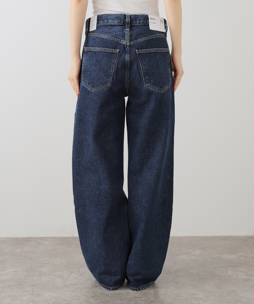AGOLDE（エーゴールドイー）の「AGOLDE/エーゴールドイー LOW CURVE JEAN（デニムパンツ・レディース・ネイビー・24/25/26/27）」の8枚目の写真