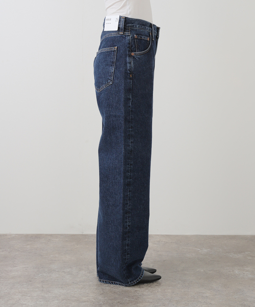 AGOLDE（エーゴールドイー）の「AGOLDE/エーゴールドイー LOW CURVE JEAN（デニムパンツ・レディース・ネイビー・24/25/26/27）」の7枚目の写真