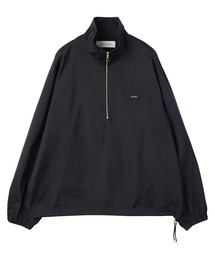 CULLNI(Nj)Double Satin Half Zip Embroidery Patch Pullover(̑gbvX)