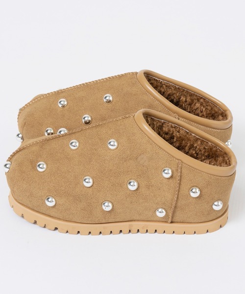 Studs Mouton Sabot Shoes/スタッズムートンサボ（ブーツ）｜MAISON
