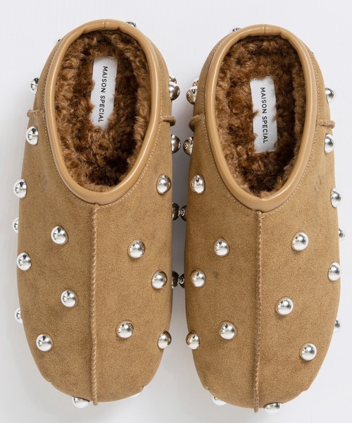 Studs Mouton Sabot Shoes/スタッズムートンサボ（ブーツ）｜MAISON