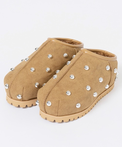 Studs Mouton Sabot Shoes/スタッズムートンサボ（ブーツ）｜MAISON