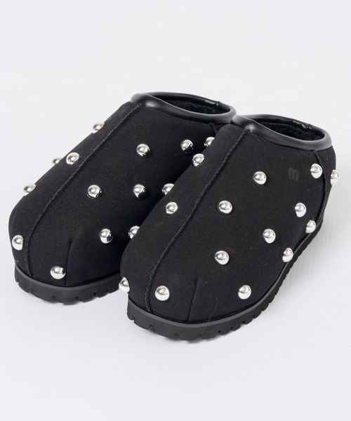 maison special スタッズ ミュール Studs Mouton Sabot Shoes/スタッズムートンサボ（ブーツ）｜MAISON